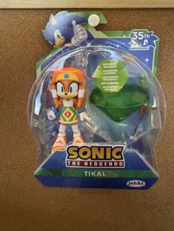Jakks Pacific - TIKAL with Master Emerald - 35th Anniversary Sonic The Hedgehog 