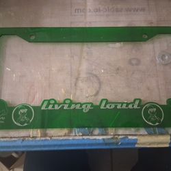 Engraved License Plate Frame 