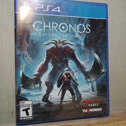 PS4 CHRONOS BEFORE ASHES