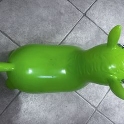 Kids' Inflatable Ride-On Toy (Green)