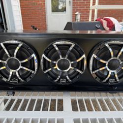Surround Sound Water Proof Speakers With Led Lights