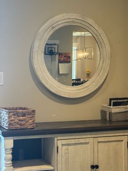 Farm house mirror