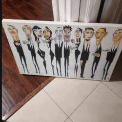 MODERN CANVAS  Todd white  PAINTING  VERY UNIQUE 