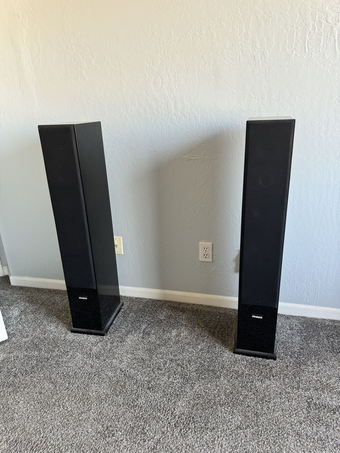 Pinnacle BD 1000 Home Theater Tower Speakers Floor Standing