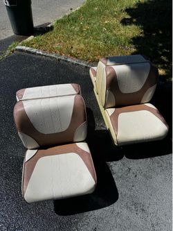 Overton Deluxe Back to Back Lounge Boat Seats