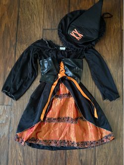 Girls witch costume
