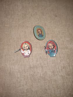 Chucky And Tiffany Pins