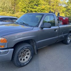 GMC Truck With Plow And Hitch