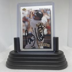 Bobby Bonilla 1991 Upper Deck Autograph Card #225