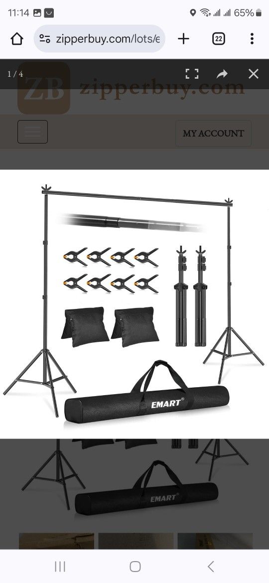 BACKDROP STAND KIT