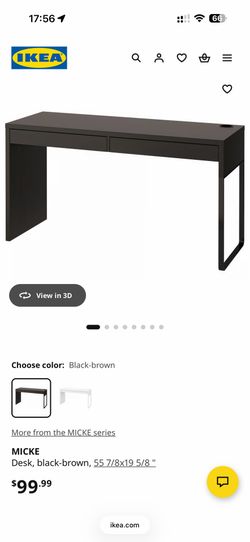 IKEA Micke Desk