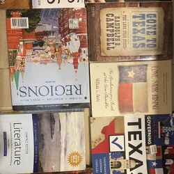 College Textbooks Del Mar Texas History Literature 