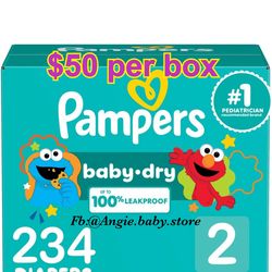 Pampers baby dry size 2