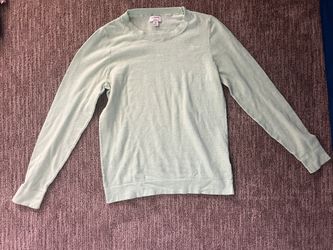 J Crew Light Green Sweater