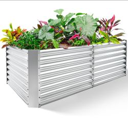 Galvanized Steel Raised Garden Bed