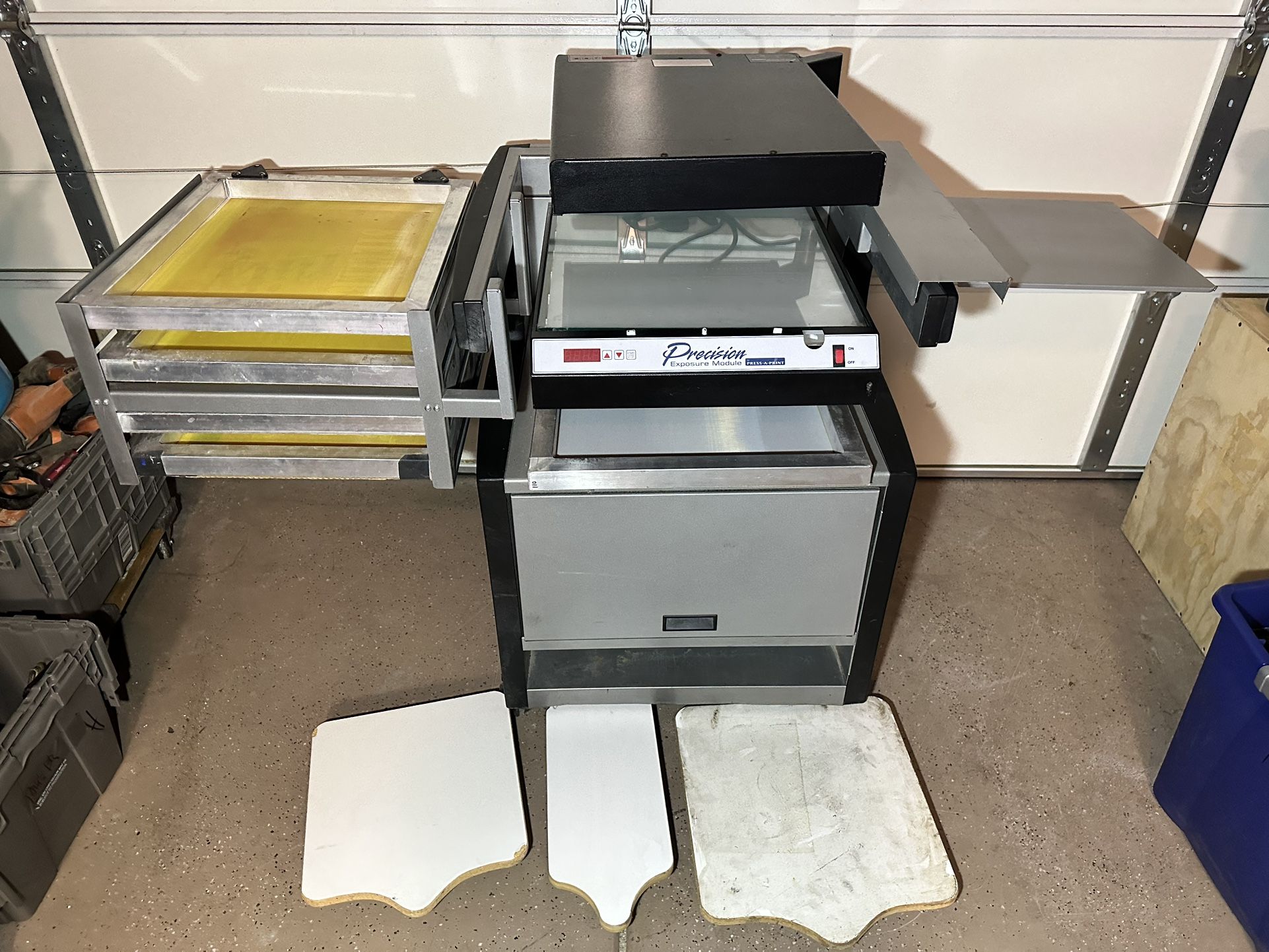 Press-A-Print Precision Screen Printing System Exposure Module T-Shirt Design