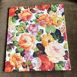 NEW Hallmark 3-Ring Roses Floral Photo Album 