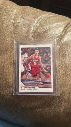 Stephen Curry sports illustrated card
