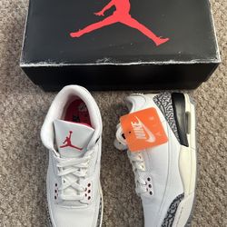 Nike Jordan 3 Og Reimagined  “White Cement ” Size 8.5❤️‍🔥 (VNDS/ Worn 2x)