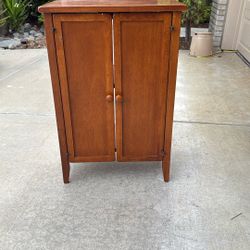 Small Wood Cabinet
