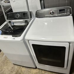 💯🌆Samsung Washer Xl Large Capacyti Dryer Electric Nice Set💯🌆