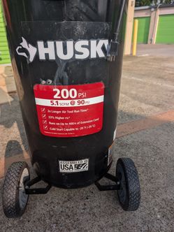 Husky air compressor 27 gallons