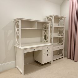 Desk and Bookcase Pottery Barn 