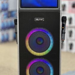 High-Performance 14.1” Touch Screen Bluetooth Speaker - 2x10” Speakers
