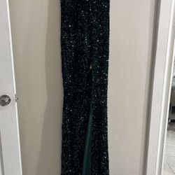 Black Glittery Dress