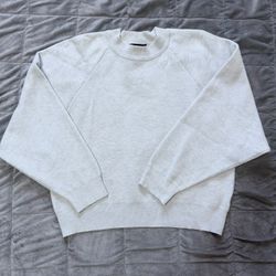 VICI Women’s Mock Neck Raglan Sleeve Knit Sweater Heather Gray XS