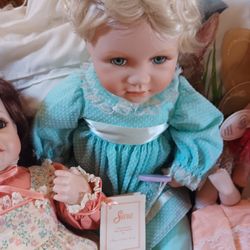 Vintage Porcelain Dolls