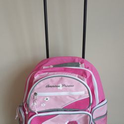 NEW* American Princess Rolling Backpack/ Carry-on
