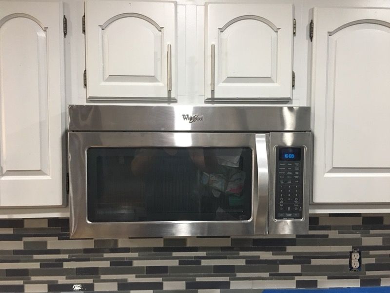 Whirlpool microwave wmh32L19as-1 , over the range. Door switch acts up. Sometimes you have to slam door. 100 obo