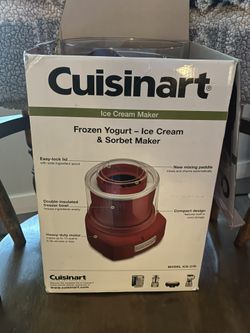 Cuisinart Ice Cream/Frozen yogurt Maker