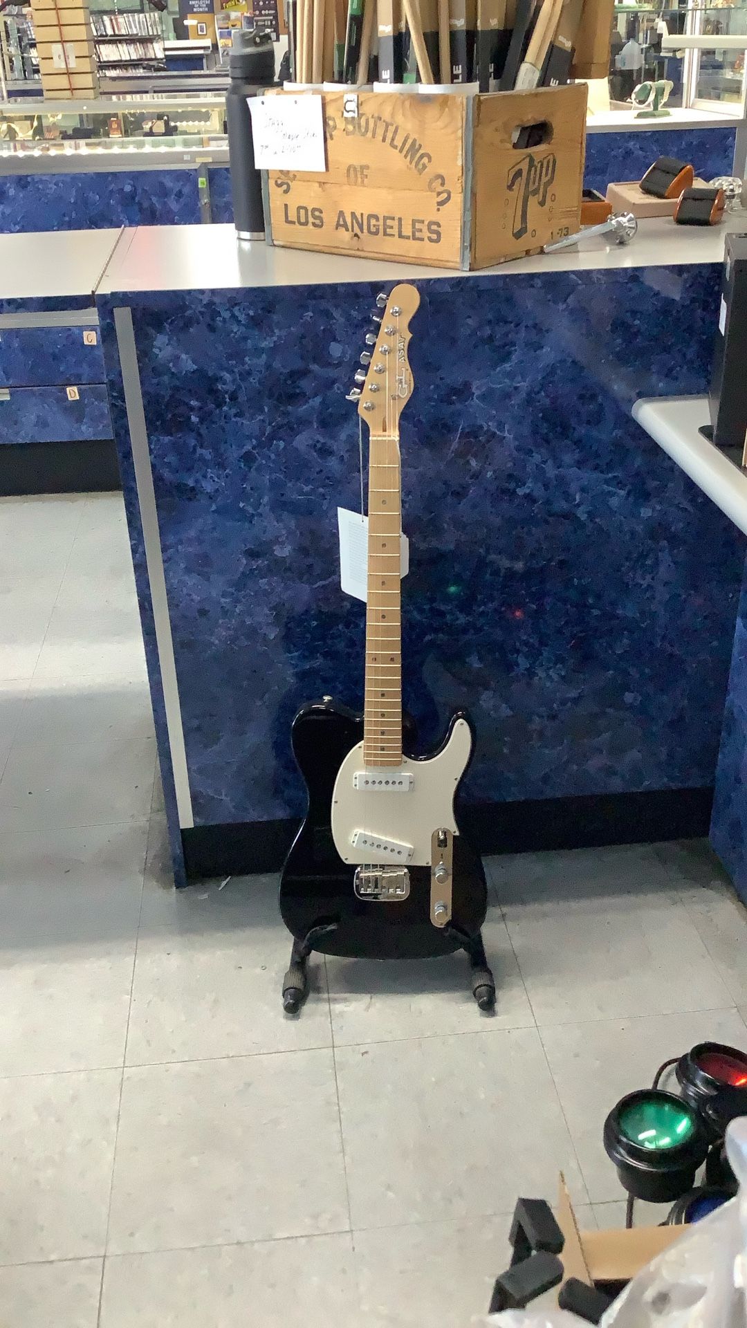 G & L Black ASAT Electric Guitar