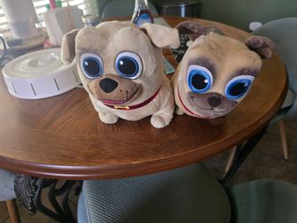 Disney Puppy Dog Pals Plush Bingo & Rollie 12"