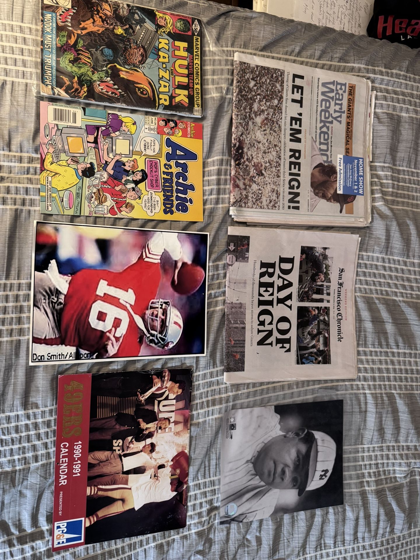 Collectibles Comics, Pictures And Newspapers $50 For All