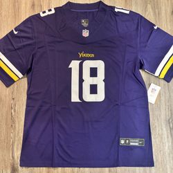 Minnesota Vikings Justin Jefferson Jersey Mens Football