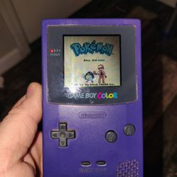 Gameboy Color & Pokemon Blue