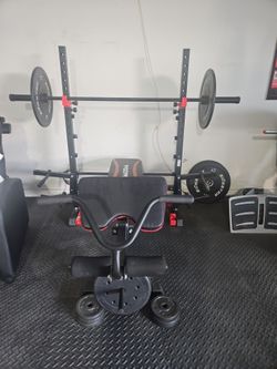 Mydoma weight bench but with weights