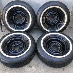 15” Wheels 6x5.5 Chevy Gmc C10 Apache 3100 Panel Truck Projects Suburban Shortbed Longbed Shortbed Parts 15x7 Caps Chrome 