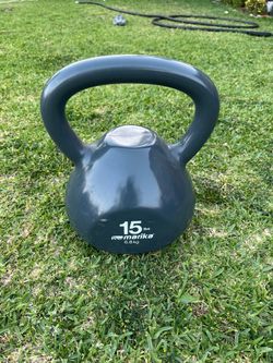 15 pounds kettlebell