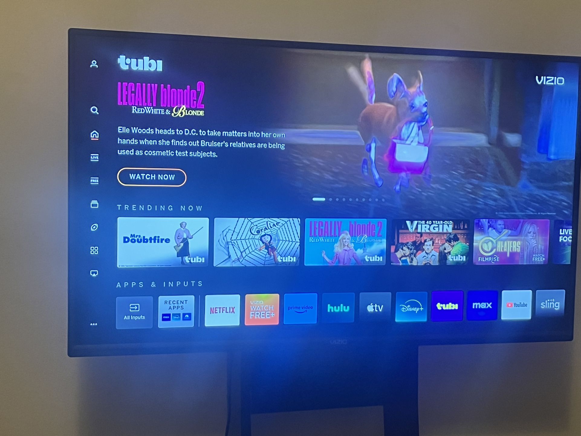 45 In Smart TV Vizio