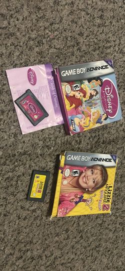 Game Boy advance Disney Princess & Lizzie McGuire Lizzie diaries
