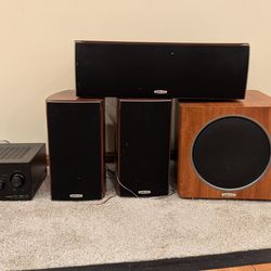 Polk Audio 5.1 home theater speaker system