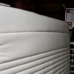 Ikea Queen sized mattress, medium firm/dark gray 
