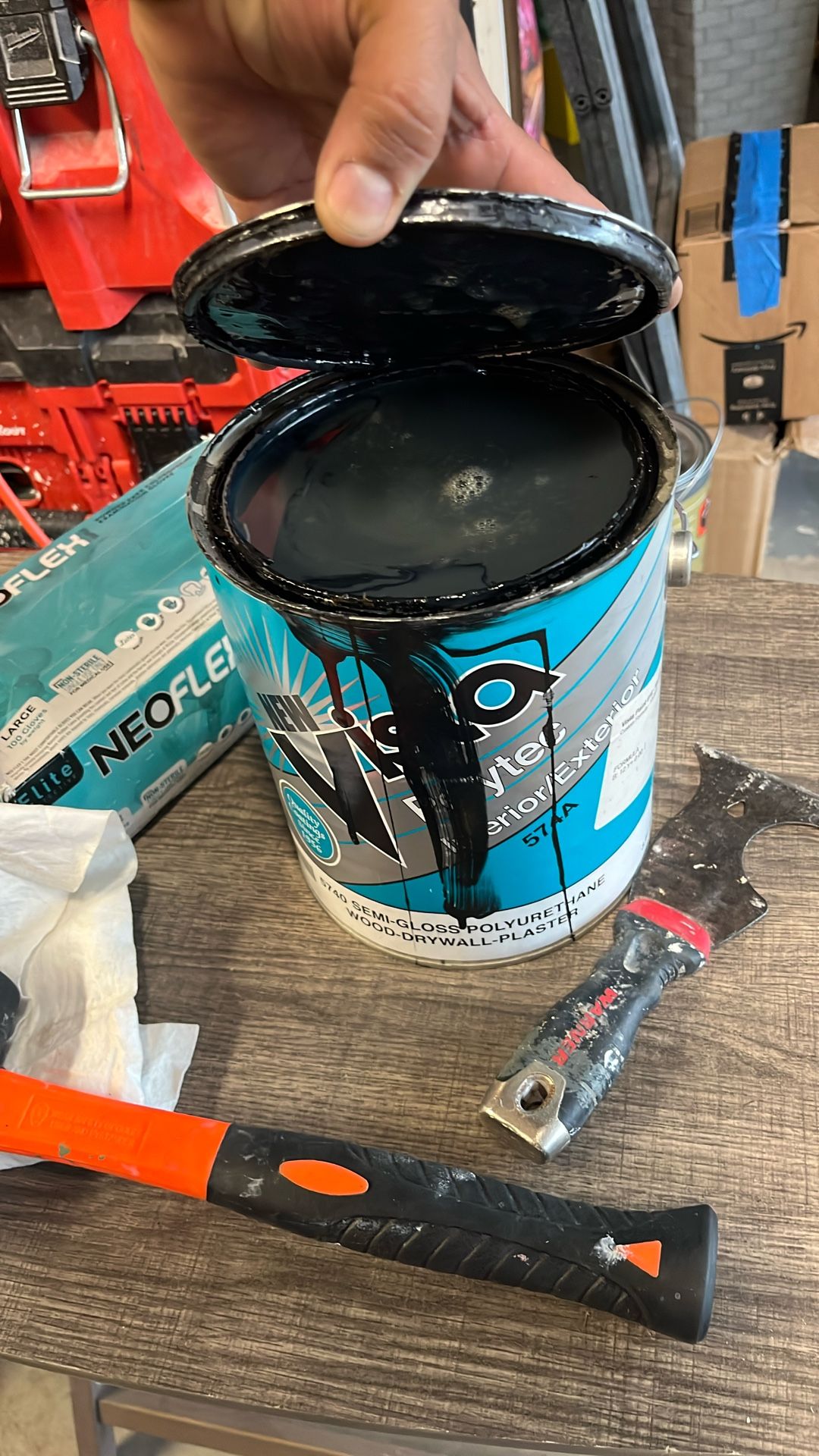 $10 Black Paint