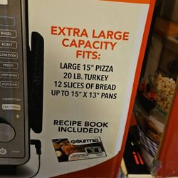 Gourmia Counter Top Oven and Air Fryer 