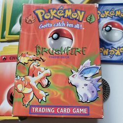 Pokemon Brushfire Theme Deck