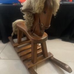 Amish Antique Rocking Horse